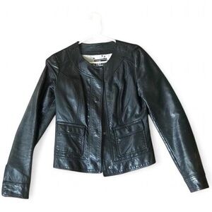 KUT from the Kloth Ainsley Leather Jacket